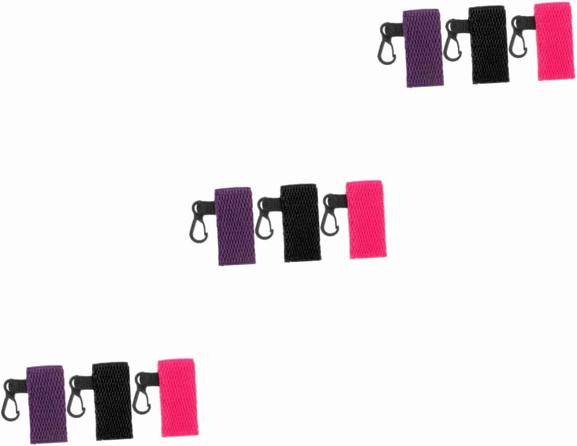 TENDYCOCO 9 Pcs Case Kit Lip Tints Lip Liner Clear Lip Gloss Chap Keychain Lipstick Lipsticks Bag Glowy Lip Gloss Clear Badge Cup Keychains Lipstick Polyester