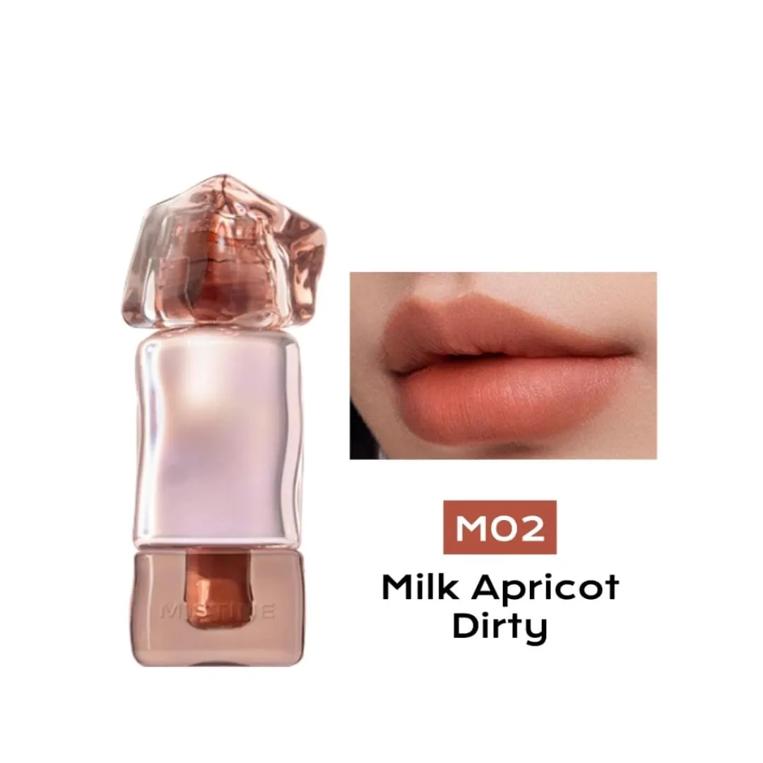 Thai Latte Velvet Lip Cream – 2.8g – Matte, Smooth & Full Coverage (M02 Milk Apricot Dirty)
