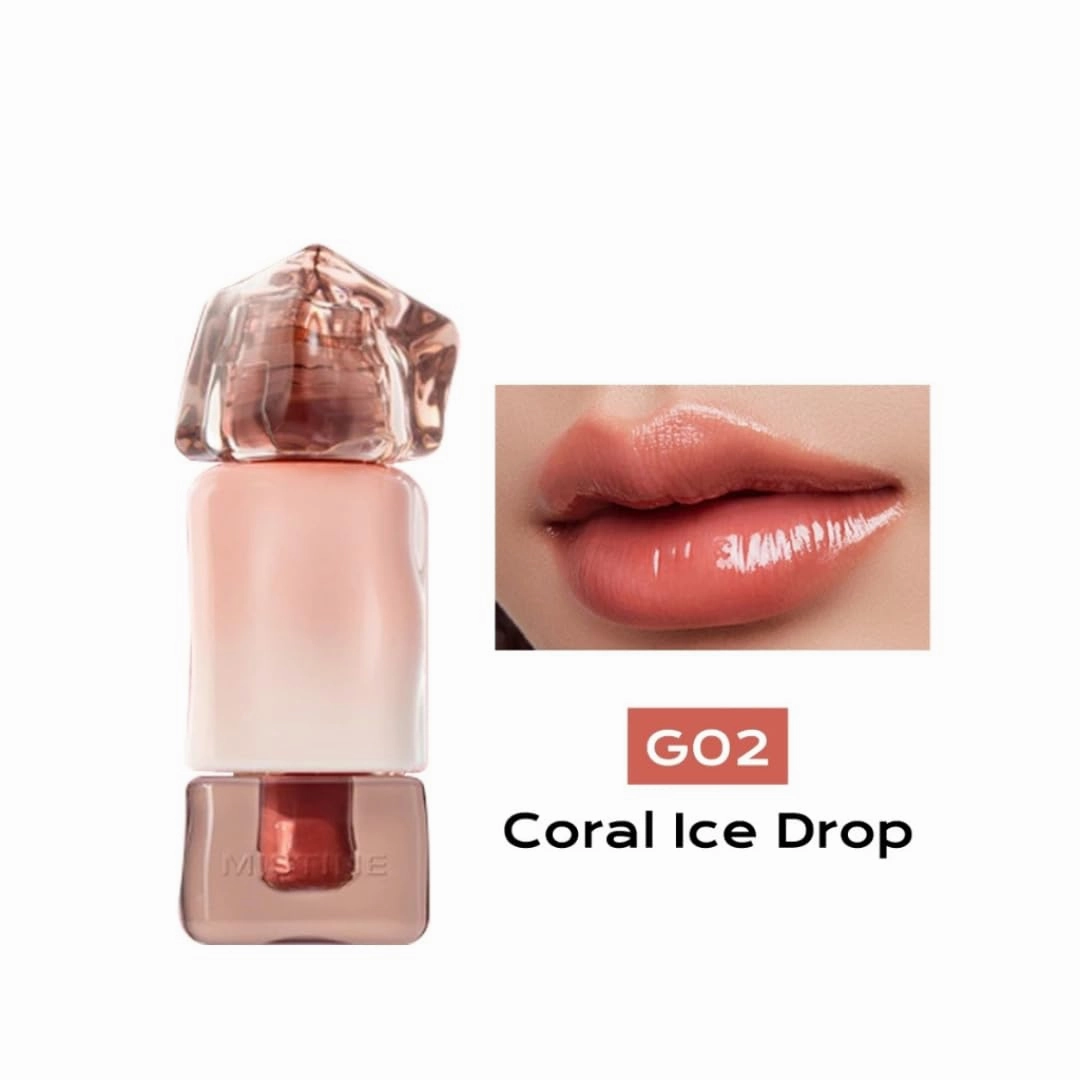 Thai Latte Velvet Lip Cream – 2.8g – Matte, Smooth & Full Coverage (G02 Coral Ice Drop)