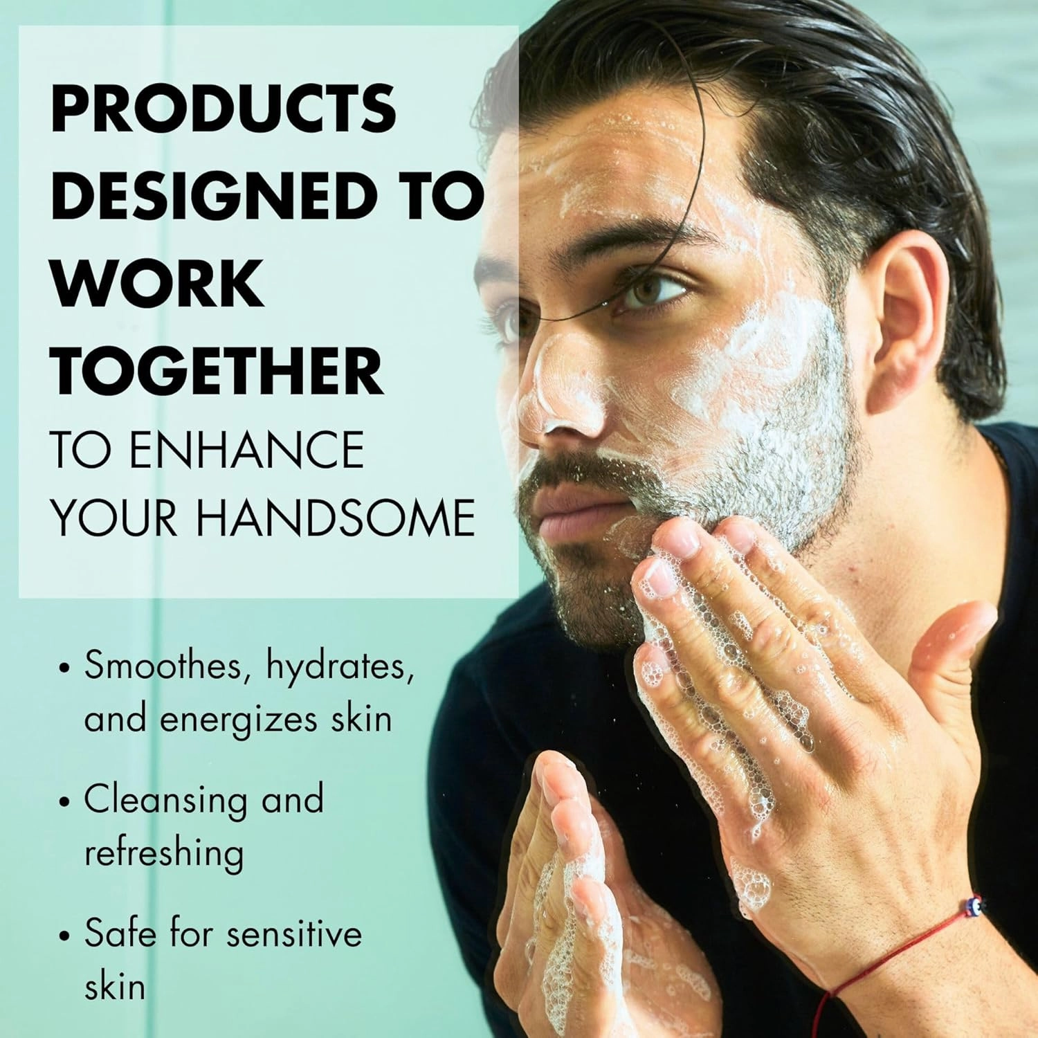 Tiege Hanley Men’s Skin Care Gift Set – Best Father’s Day Gift for Dad – Gold Grooming Kit Includes Face Wash, Scrub, AM/PM Moisturizers, Eye Cream, Body Powder, Lip Balm & Organizer Tray