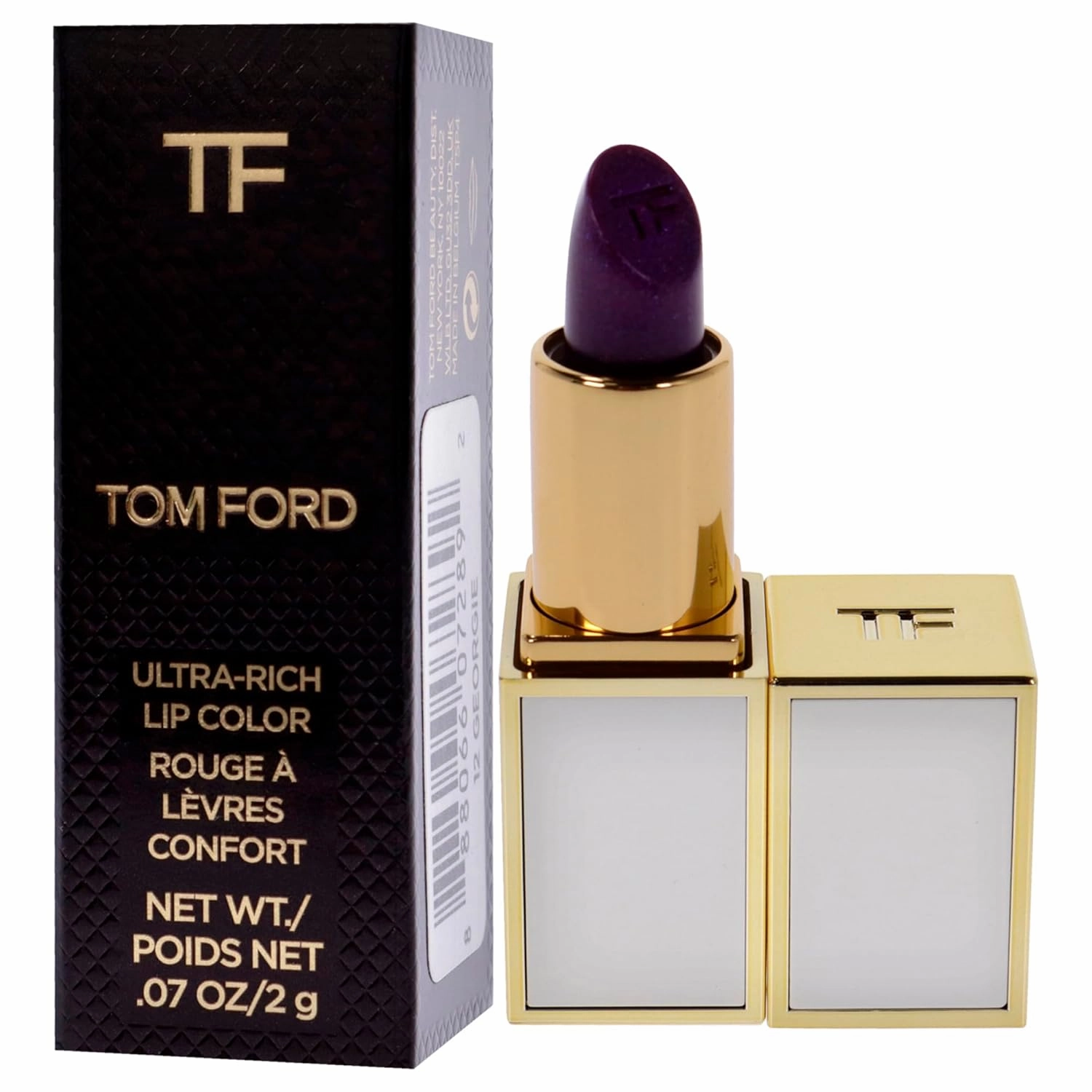 Tom Ford Boys and Girls Lip Color for Women Lipstick, 12 Georgie, 0.07 Ounce