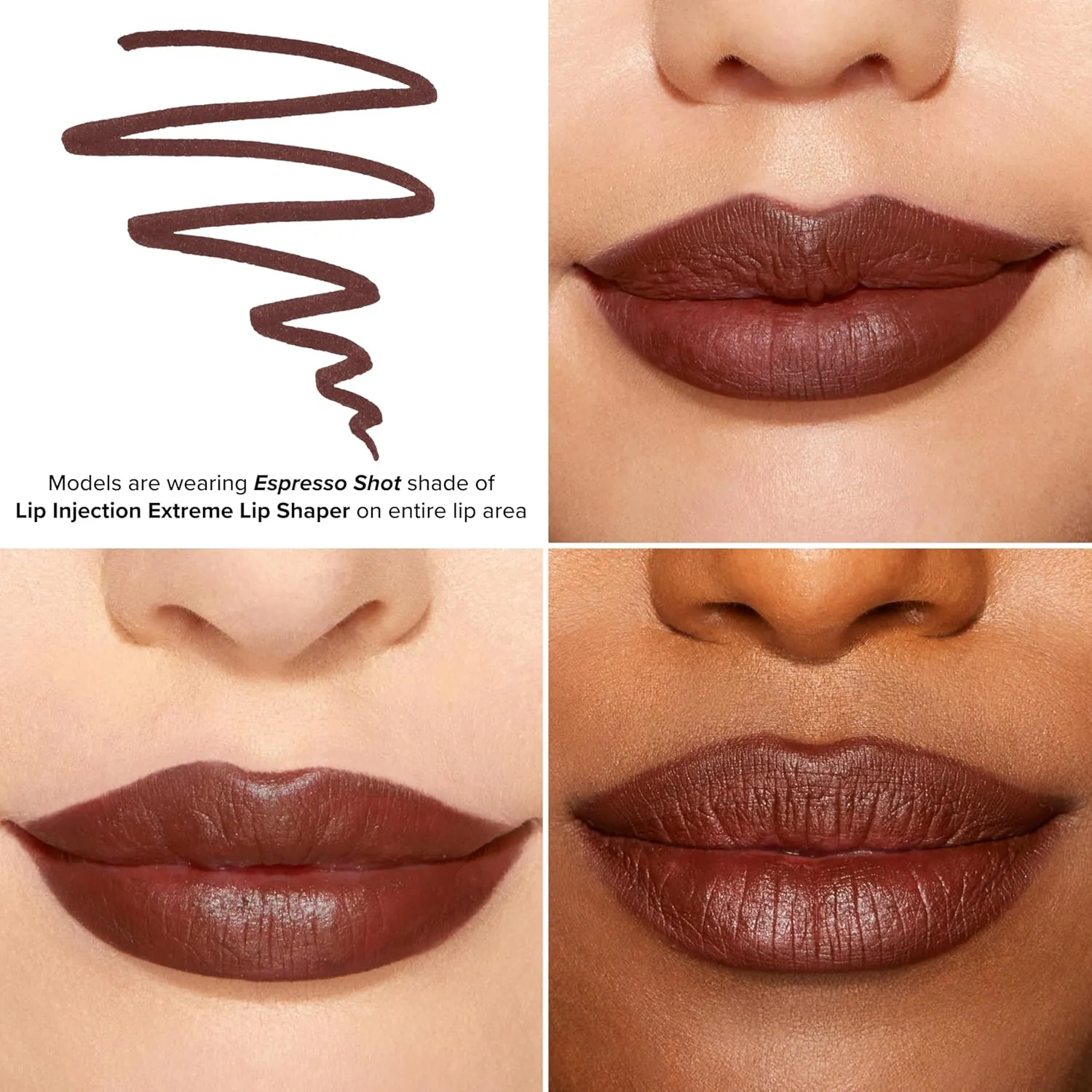 Too Faced Lip Injection Extreme Lip Shaper Plumping Lip Liner | Long Lasting   Smudge Proof, 0.01 oz.