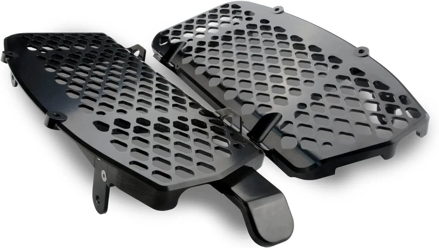 Trail Tech Radiator Guards, Black - KTM/Husq 16-22, (0151-RB02)