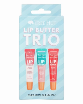 Tree Hut Lip Butter Trio Bundle