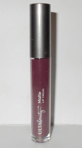 ULTA Matte Lip Cream Allusive (deep bluish berry matte)