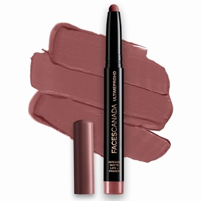 Ultime Pro HD Intense Matte Lipstick   Primer - Russet (Brown) | 9 Hour Long Lasting Lip Color | Lightweight & Smudge Proof Matte Finish | 0.05 Oz/1.4g