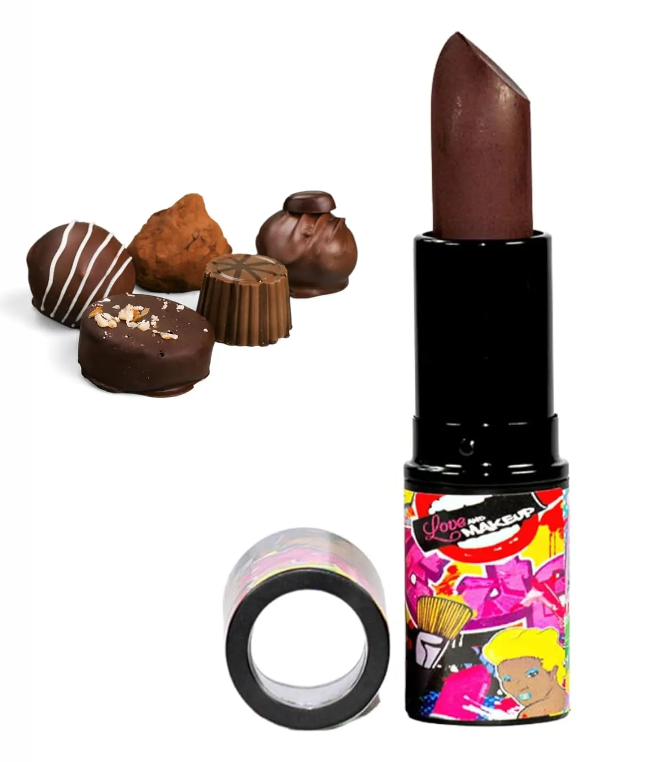 Ultra Smooth Satin Chocolate Brown Lipstick, Gifts for Mom & Her | Longwear, Smudge Proof, Hydrating and Moisturizing Formula, Paraben & Cruelty-Free, 0.14 Oz (Merlot)