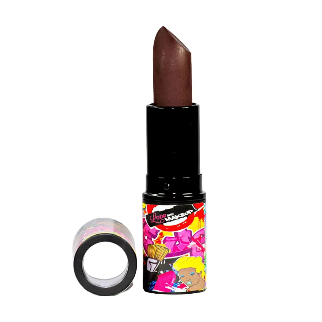 Ultra Smooth Satin Chocolate Brown Lipstick, Gifts for Mom & Her | Longwear, Smudge Proof, Hydrating and Moisturizing Formula, Paraben & Cruelty-Free, 0.14 Oz (Merlot)