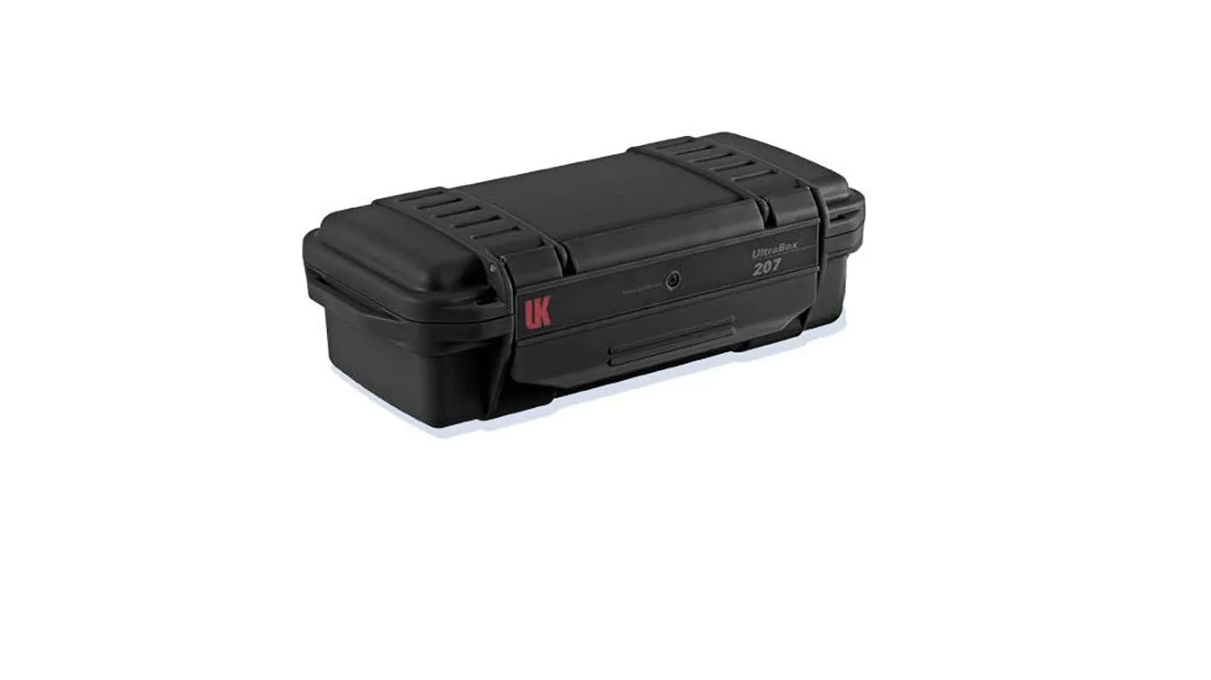 UNDERWATER KINETICS 207 Waterproof/Moistureproof/Airproof/Dustproof Protective ABS Dry UltraBox Case - Black/Solid Lid/Empty/No Handle