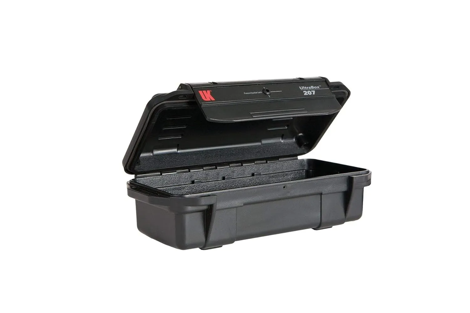 UNDERWATER KINETICS 207 Waterproof/Moistureproof/Airproof/Dustproof Protective ABS Dry UltraBox Case - Black/Solid Lid/Empty/No Handle
