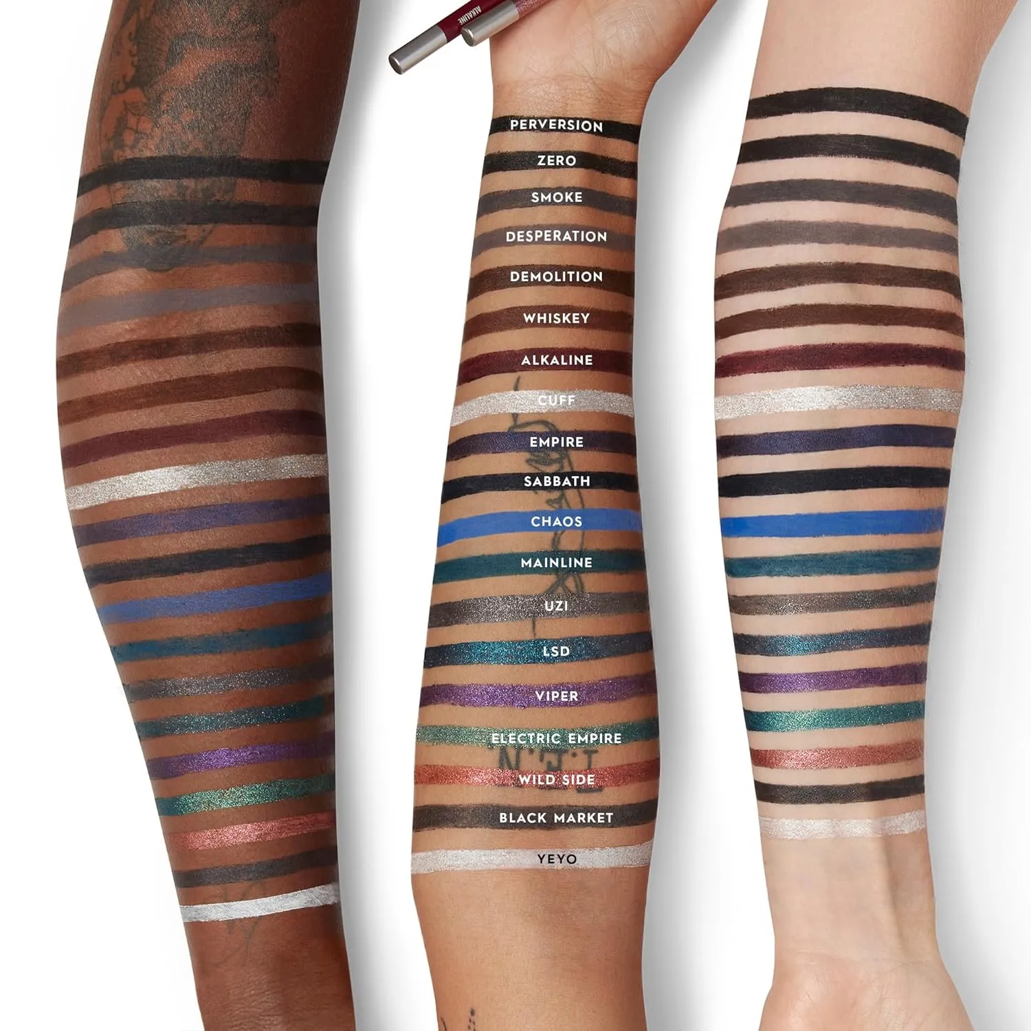 Urban Decay 24/7 Glide-On Waterproof Eyeliner Pencil, Smudge-Proof, Transfer-proof, Long-lasting Color Eye Liners, Hydrating Vitamin E & Jojoba Oil - 0.04 oz