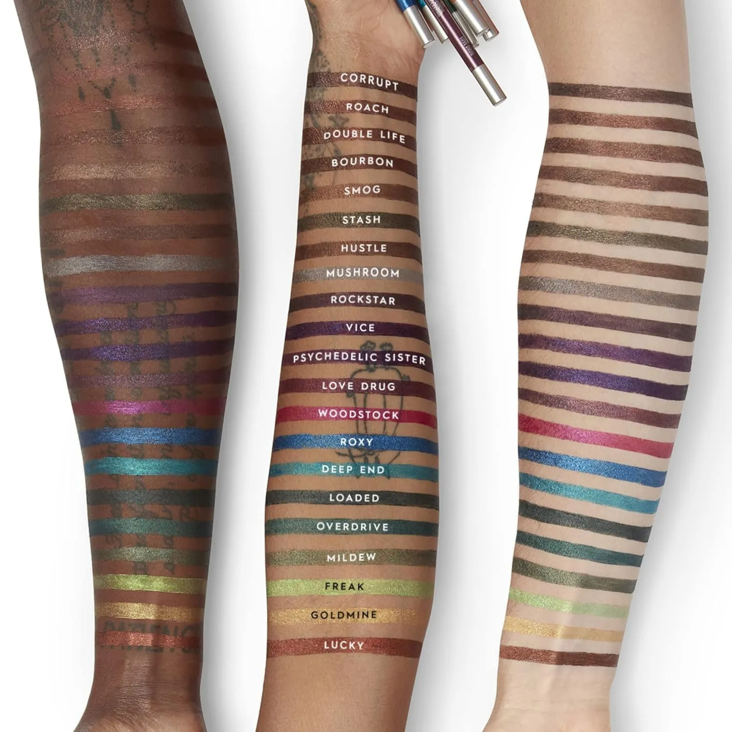 Urban Decay 24/7 Glide-On Waterproof Eyeliner Pencil, Smudge-Proof, Transfer-proof, Long-lasting Color Eye Liners, Hydrating Vitamin E & Jojoba Oil - 0.04 oz