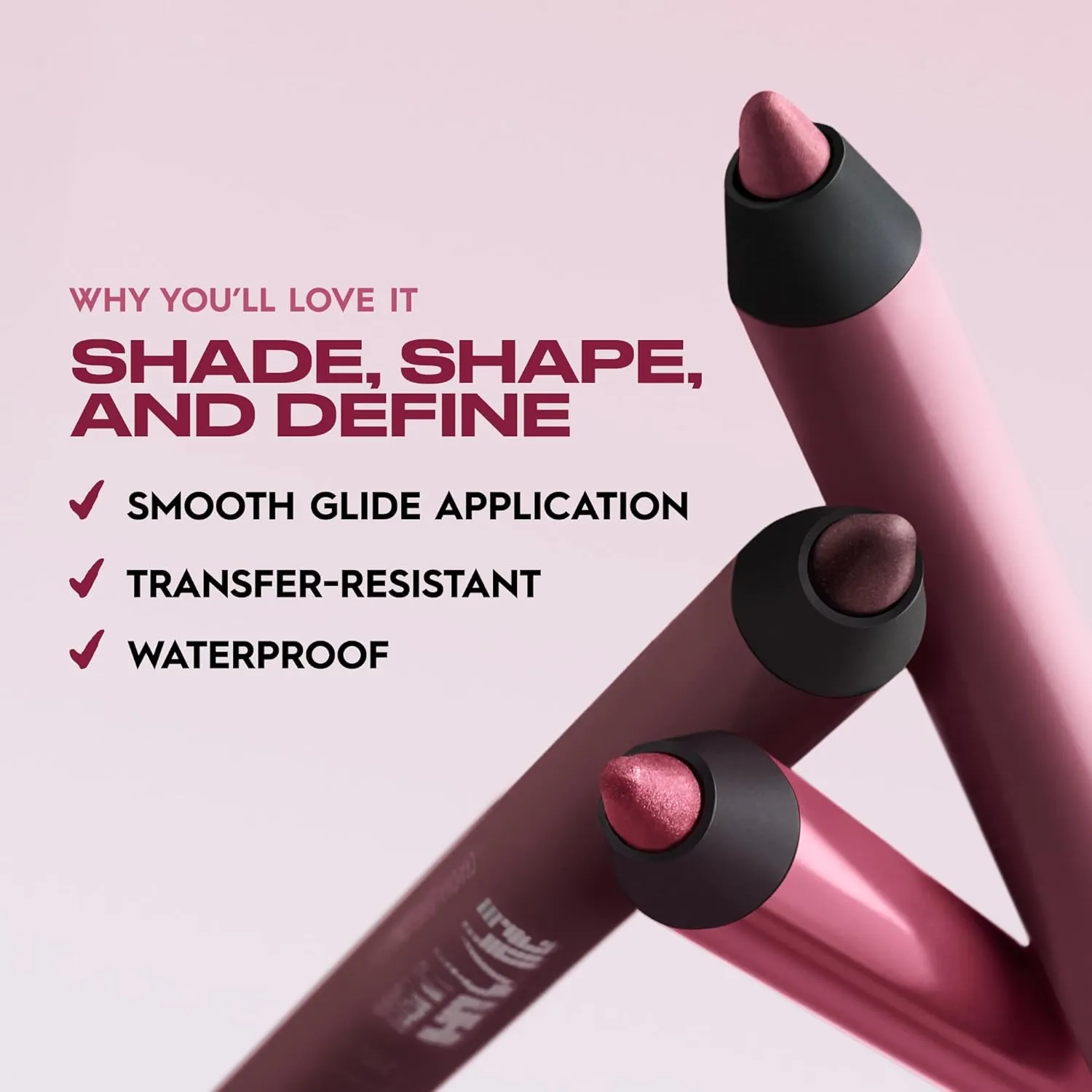 Urban Decay 24/7 Glide-On Waterproof Lip Pencil, Smudge-Proof, Longwearing Lip Liner, Smooth & Creamy Colors, Moisturizing Formula with Vitamin E, Prevents Lip Color from Feathering - 0.04 oz