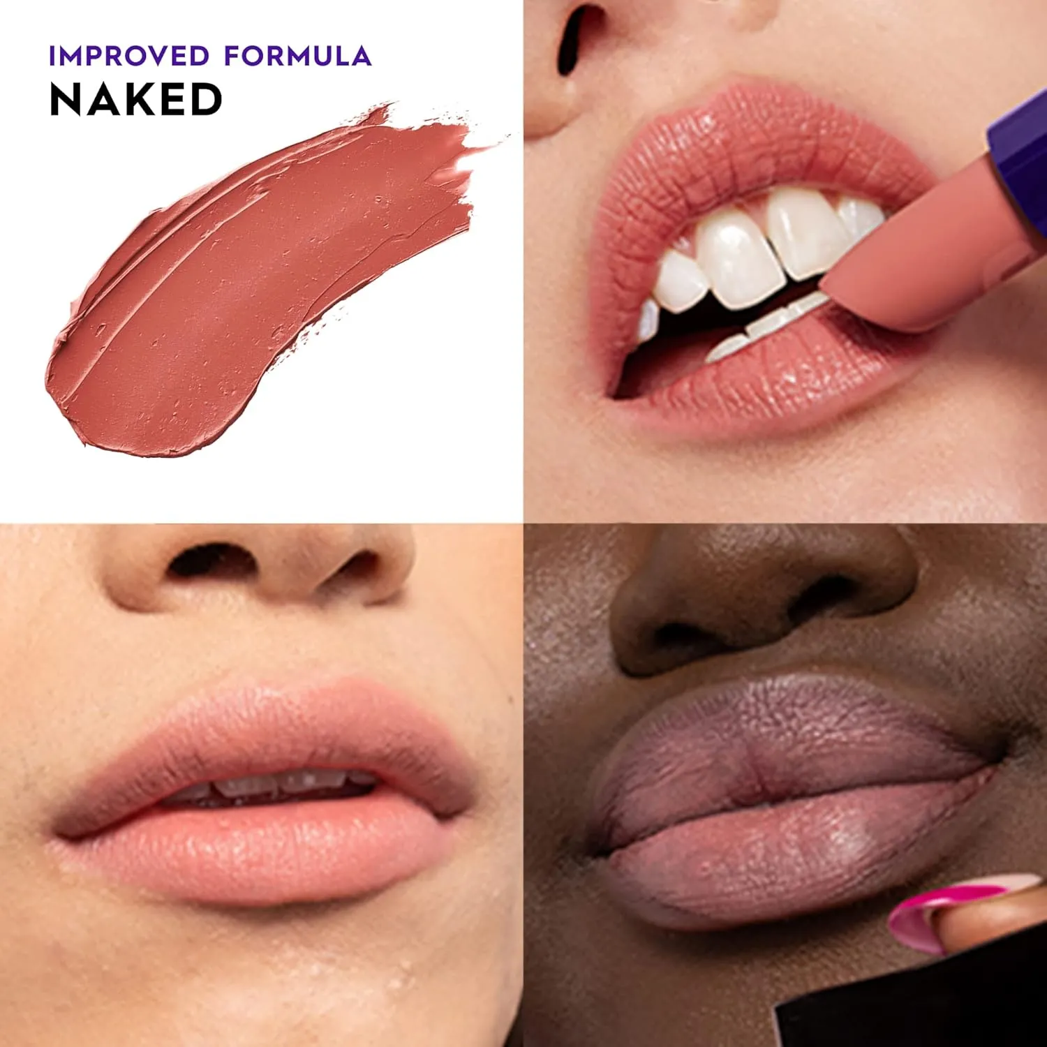 Urban Decay Vice Hydrating Lipstick, Long-lasting Cream Matte or Shine Finish, Creamy Formula, Moisturizing Lip Color with Aloe Vera & Avocado Oil, Vegan, Cruelty-free - 0.11 oz