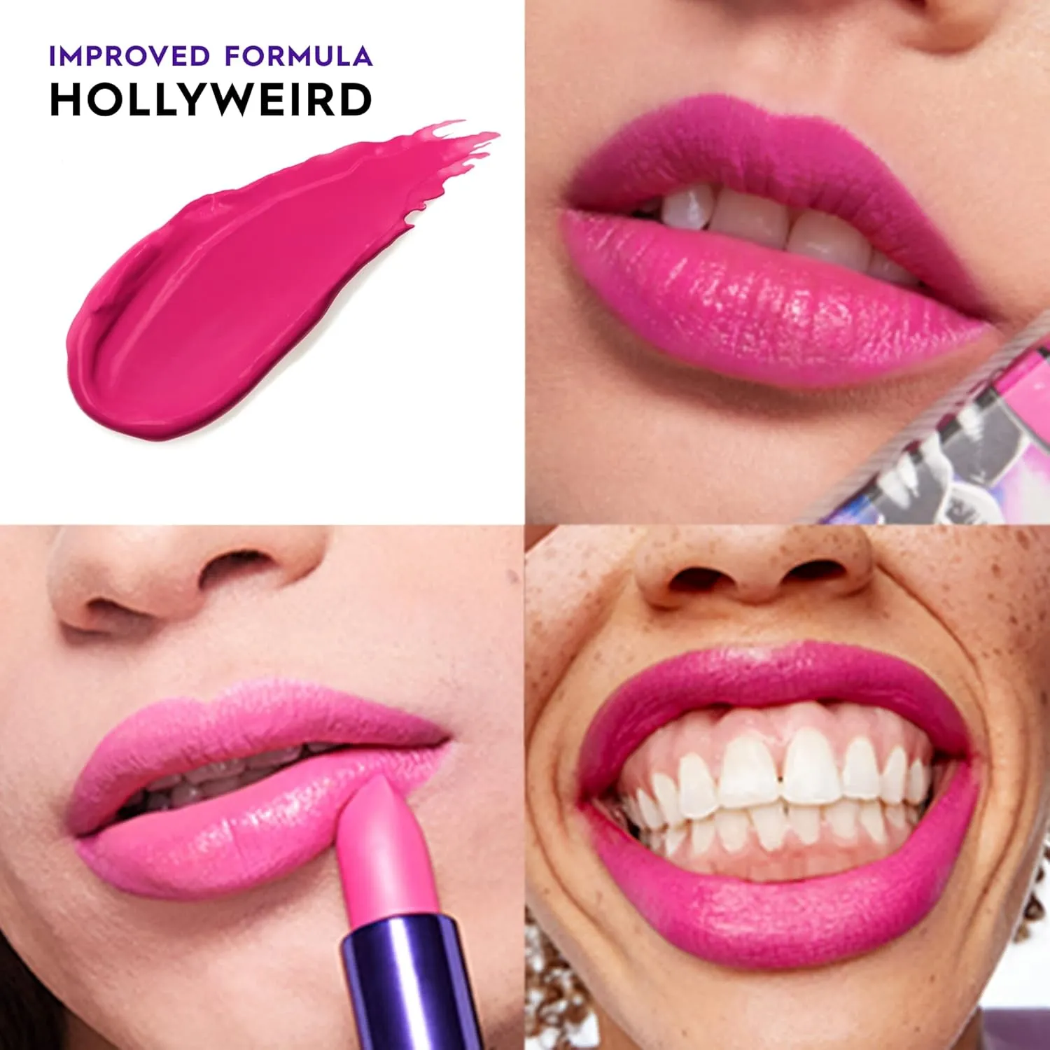 Urban Decay Vice Hydrating Lipstick, Long-lasting Cream Matte or Shine Finish, Creamy Formula, Moisturizing Lip Color with Aloe Vera & Avocado Oil, Vegan, Cruelty-free - 0.11 oz
