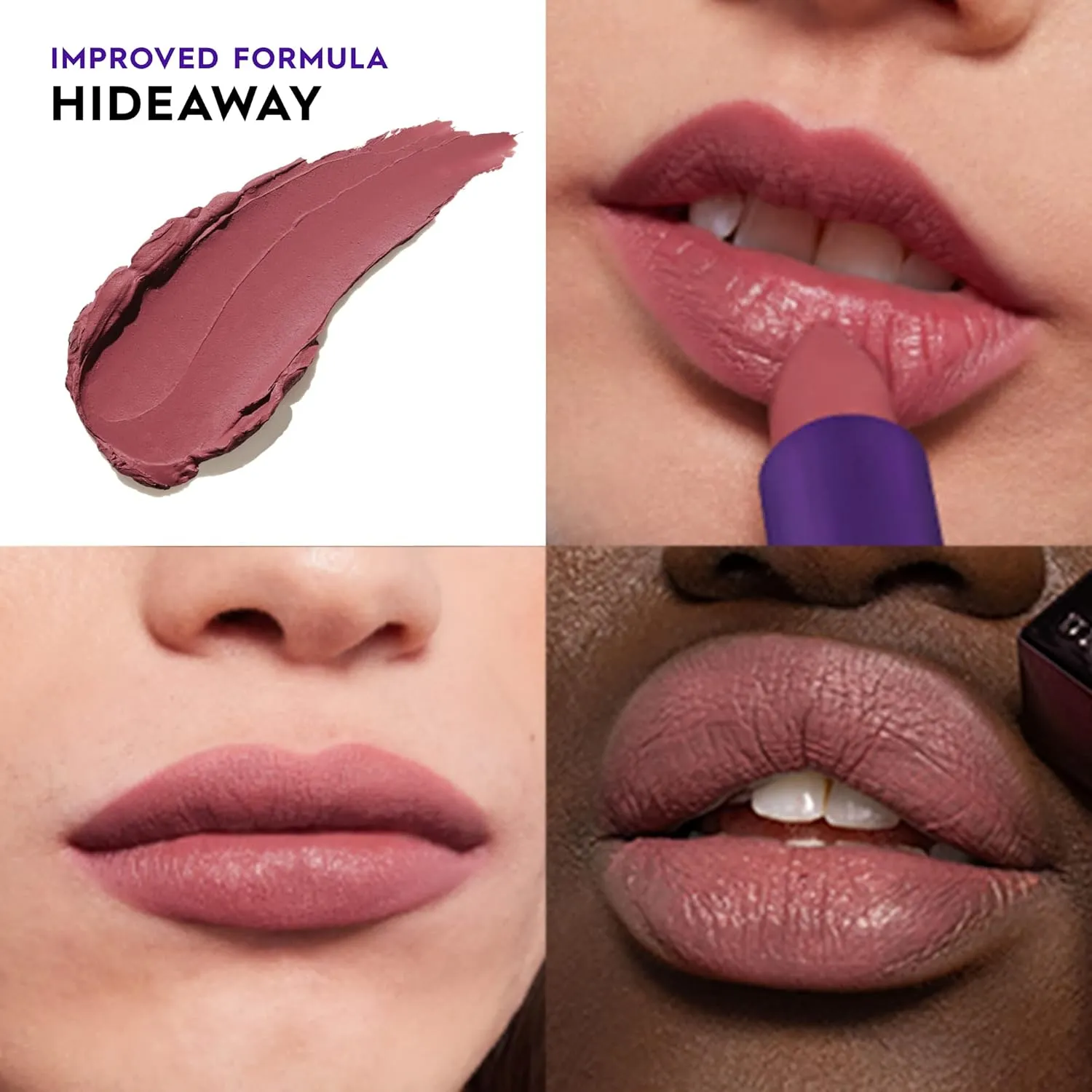 Urban Decay Vice Hydrating Lipstick, Long-lasting Cream Matte or Shine Finish, Creamy Formula, Moisturizing Lip Color with Aloe Vera & Avocado Oil, Vegan, Cruelty-free - 0.11 oz
