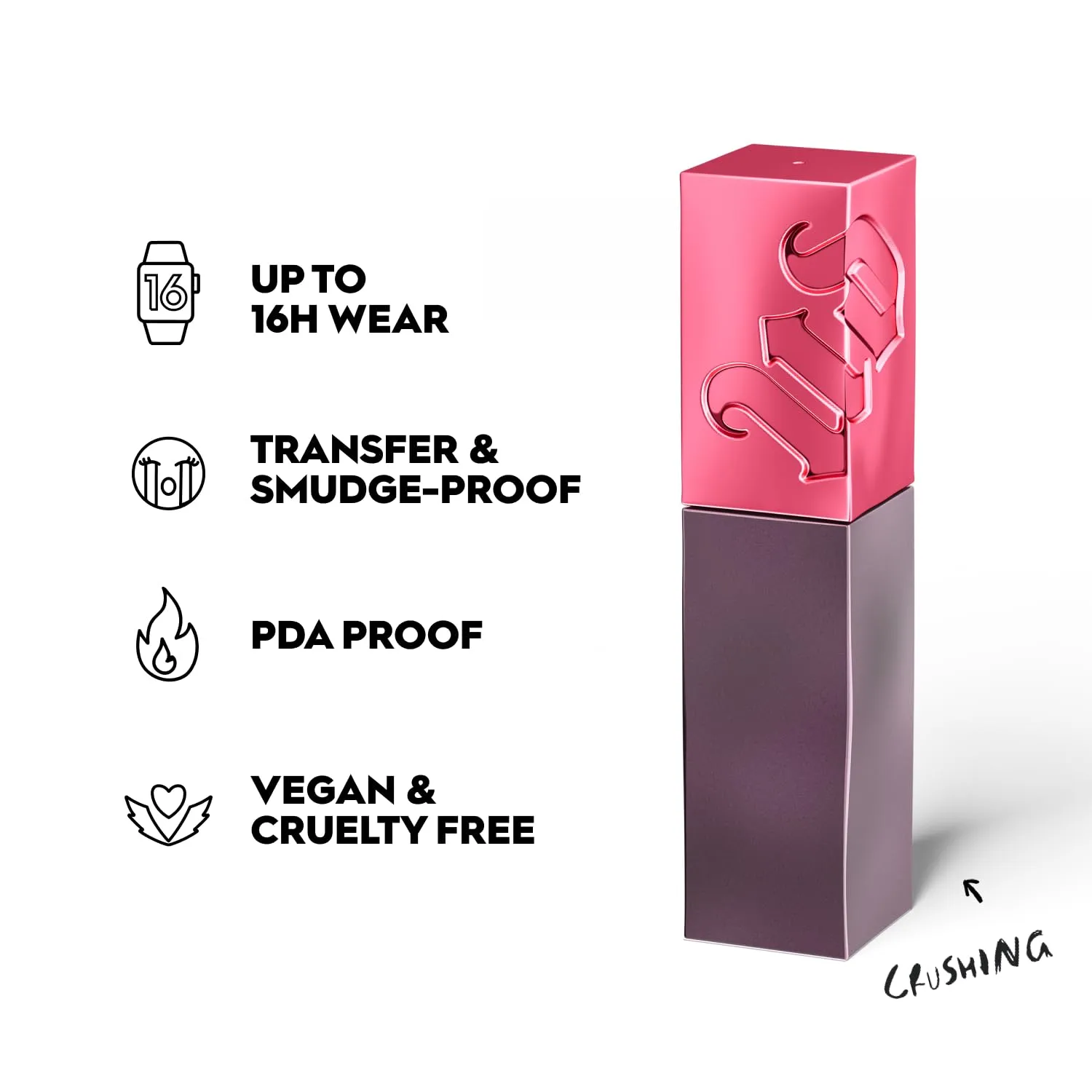 Urban Decay Vice Lip Bond Glossy Longwear Liquid Lipstick, Transfer-proof, Smudge-proof, Up to 16HR Wear, Hydrating Lip Color, Instant Shine, Vegan, Cruelty-free - 0.14 fl oz