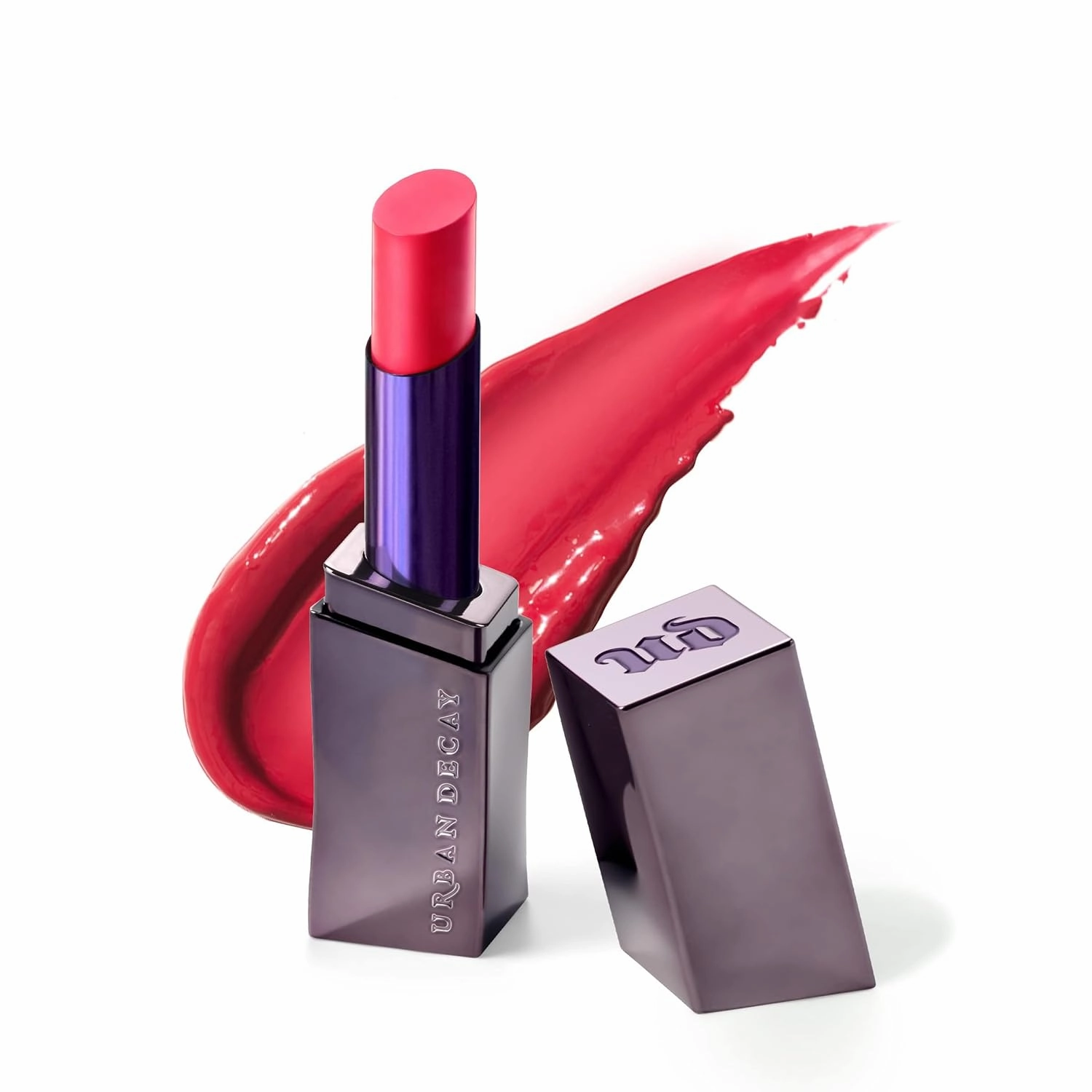 Urban Decay Vice Hydrating Lipstick, Long-lasting Cream Matte or Shine Finish, Creamy Formula, Moisturizing Lip Color with Aloe Vera & Avocado Oil, Vegan, Cruelty-free - 0.11 oz