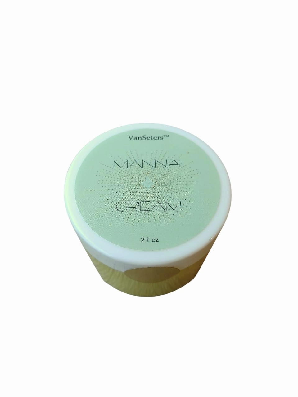 VanSeters Manna Cream | All Natural Face and Body Moisturizer, Lip Balm, and Salve | Non Toxic, Fragrance Free, Dye Free, Essential Oils (2 fl oz)