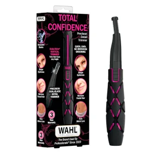 Wahl DualTech® Battery-Powered Hair Trimmer, Face Trimmer for Women Double Sided Detail Trimmer Head, Comfort Grip Body, Facial Hair Remover for Women Model 3026635
