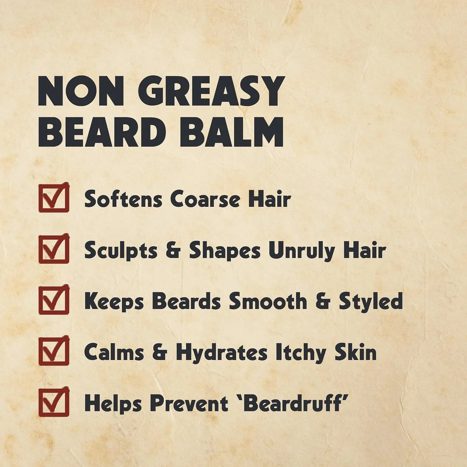 WARLORD Beard Balm for Men – Scented Premium Beard and Scruff Cream & Beard Balm Butter for Facial Hair Hydration, Shaping, Styling, & Itch Relief – Southern Tobacco