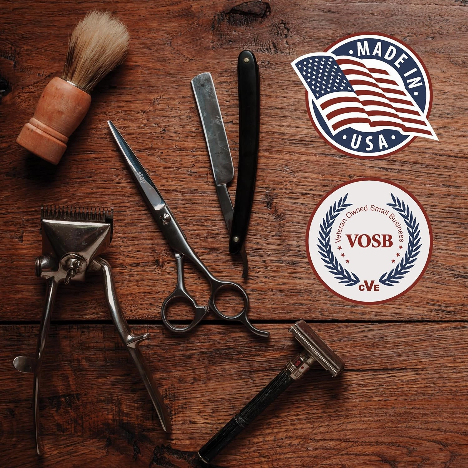 WARLORD Beard Balm for Men – Scented Premium Beard and Scruff Cream & Beard Balm Butter for Facial Hair Hydration, Shaping, Styling, & Itch Relief – 1880