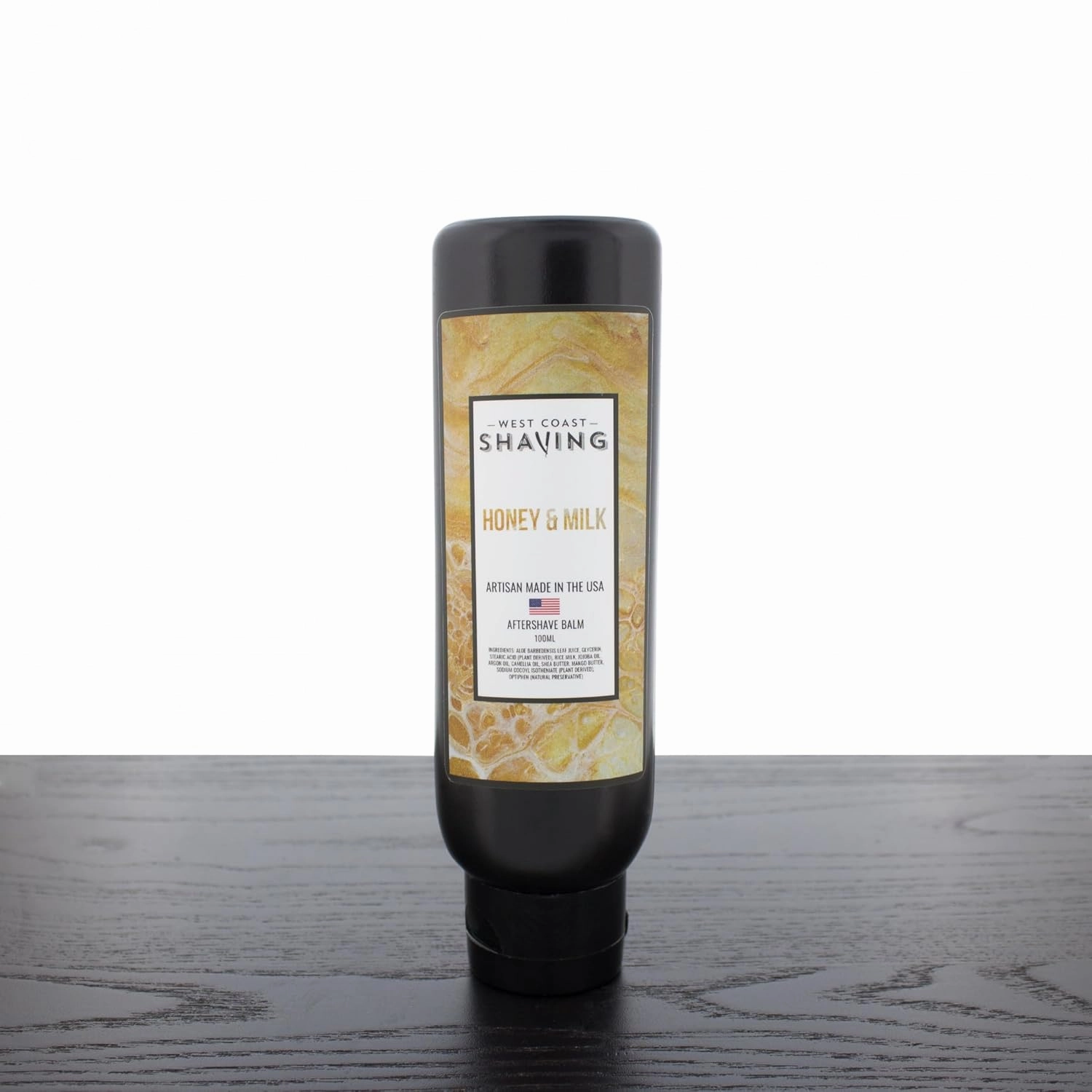 West Coast Shaving Aftershave Balm, Milk & Honey, 100 ml
