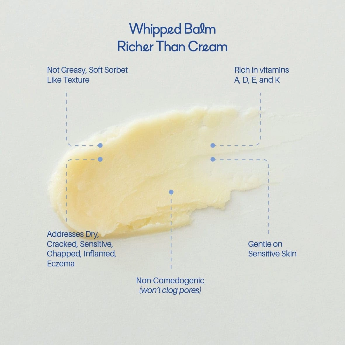 Whipped Beef Tallow Balm, 4oz, 100% Grass Fed Grass Finished, Face Moisturizer & Body Cream, Beef Fat Lip Balm & Natural Honey Lotion for Sensitive Skin (4oz, Eucalyptus Spearmint)